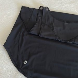 Lululemon sleeveless top with mesh back